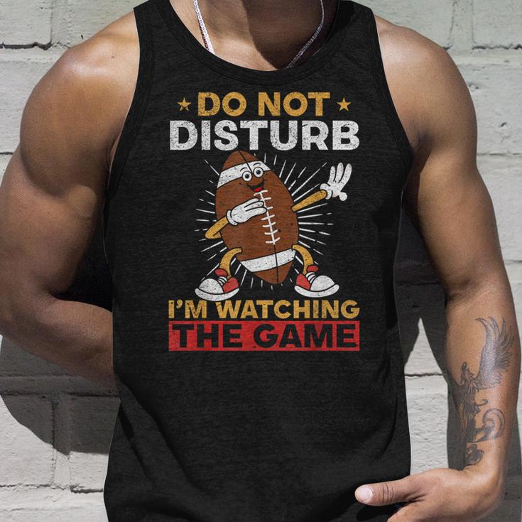 American Football Bitte Nicht Stören Ich Schaue Mir Das Spiel An German Tank Top Geschenke für Ihn