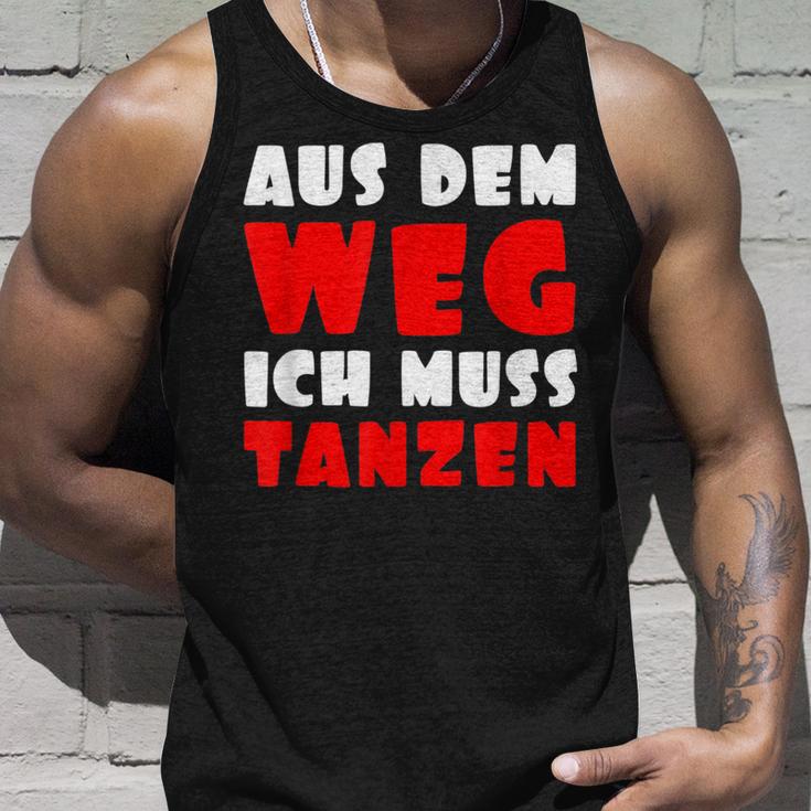 Aus Dem Weg Ich Muss Tanzen Motif For Dancer Tank Top Geschenke für Ihn