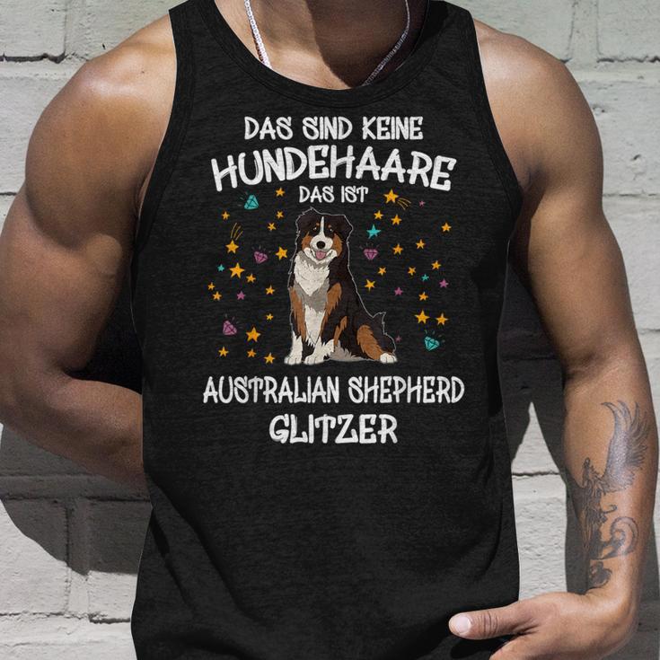 Australian Shepherd Glitter Dog Holder Aussie Dog Tank Top Geschenke für Ihn