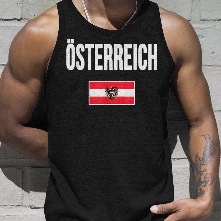 Austria Flag Austria Austria Tank Top Geschenke für Ihn