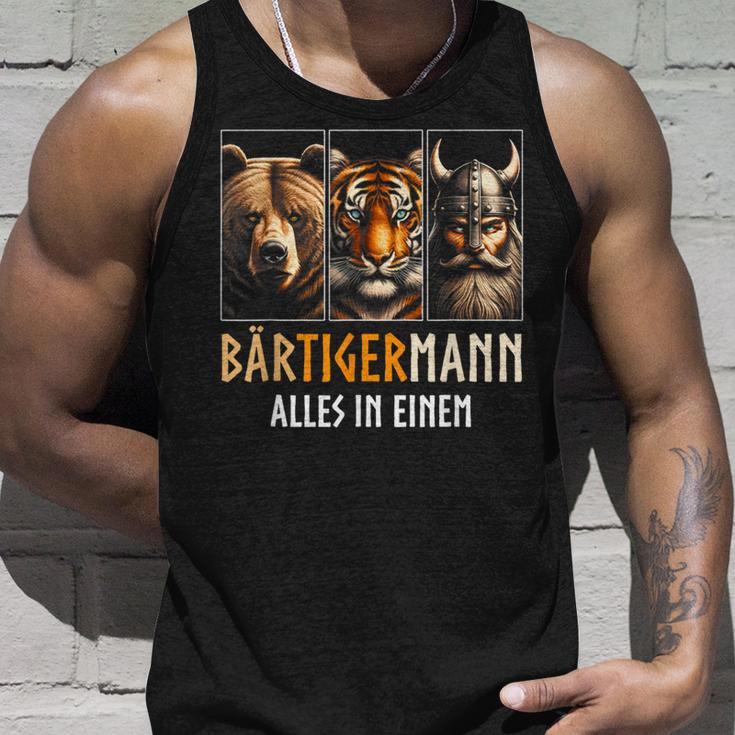 Bärtigermann All In One Retroiking Tank Top Geschenke für Ihn