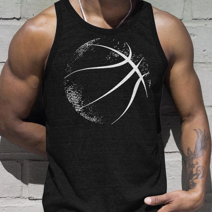 Basketball Silhouette Basketball Tank Top Geschenke für Ihn