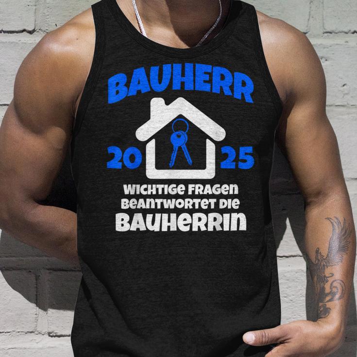 Bauherr Geschenk 2025 I Builder Construction Site Tank Top Geschenke für Ihn