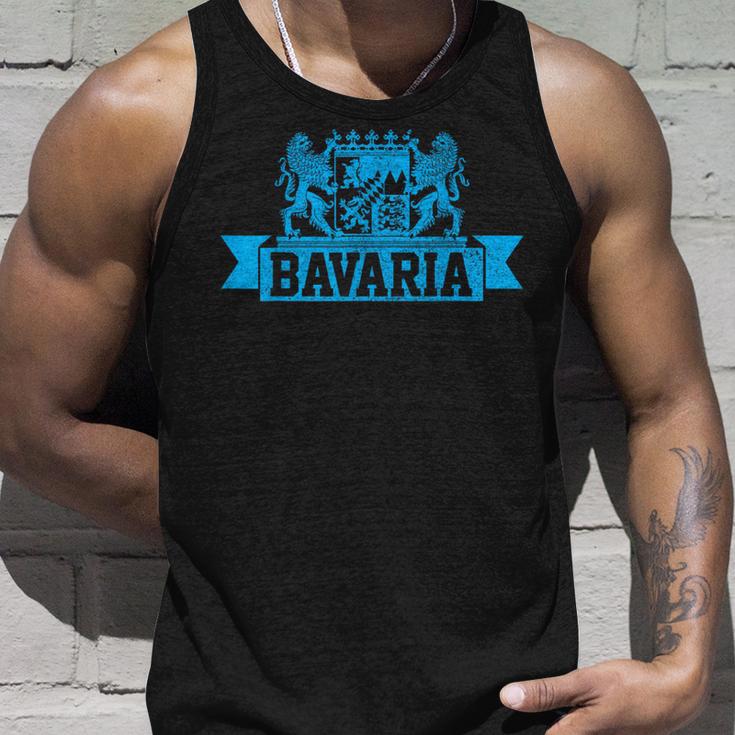 Bavaria Bavaria Bavarian Flag Pride Souvenir Tank Top Geschenke für Ihn