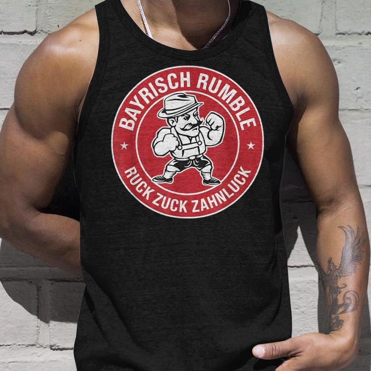 Bayrisch Rumble Ruck Zuck Zahnluck Tank Top Geschenke für Ihn