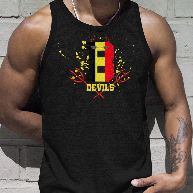 Belgium Devils Football Tank Top Geschenke für Ihn