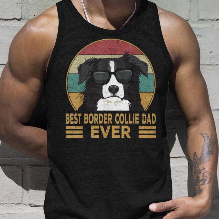 Best Border Collie Dad Ever Dogs Dad Lord Idea Tank Top Geschenke für Ihn