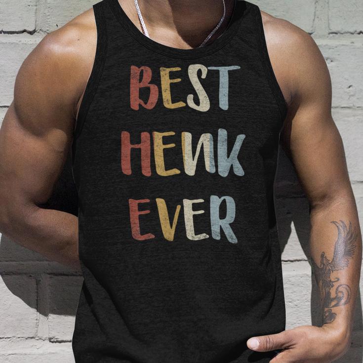 Best Henk Ever Retrointage First Name Tank Top Geschenke für Ihn