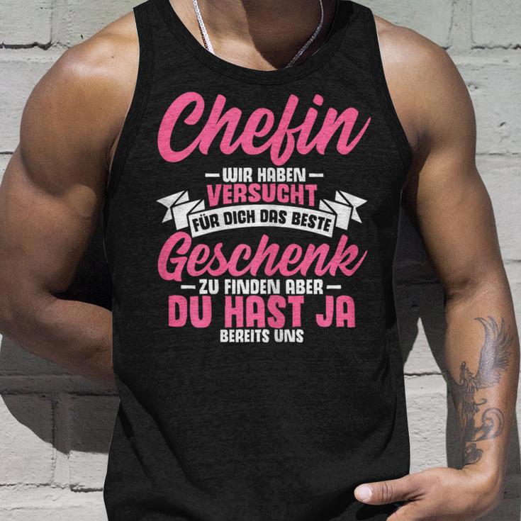 Beste Chefin Best Team Workmate Tank Top Geschenke für Ihn