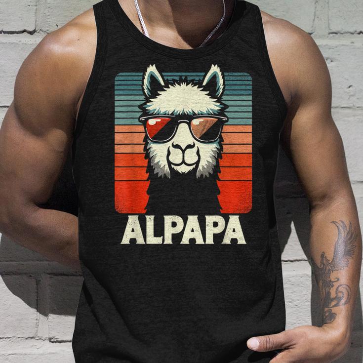 Bester Papa Alpapa Alpaka Frischgebackener Papaatertag Tank Top Geschenke für Ihn