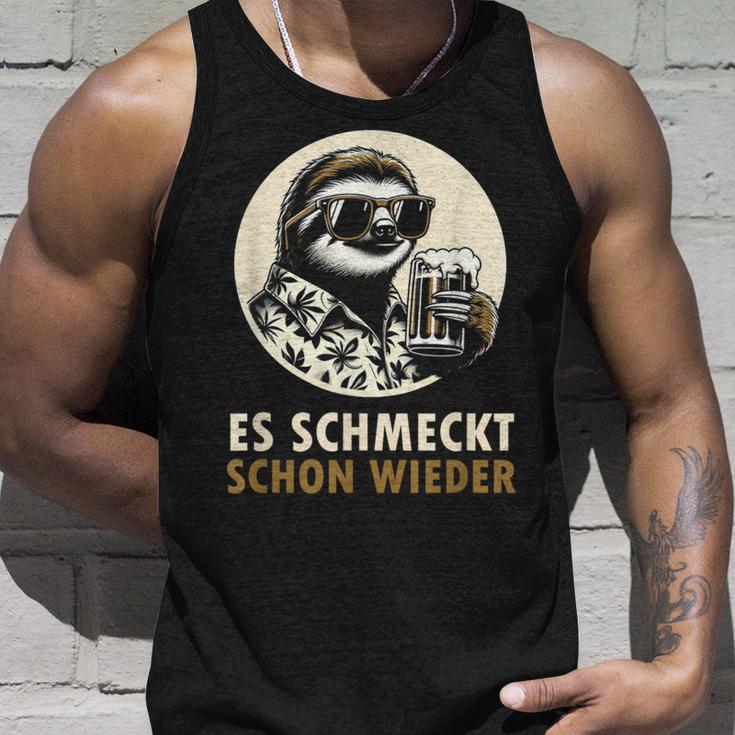 Bier Schmeckt Schon Wieder German Tank Top Geschenke für Ihn