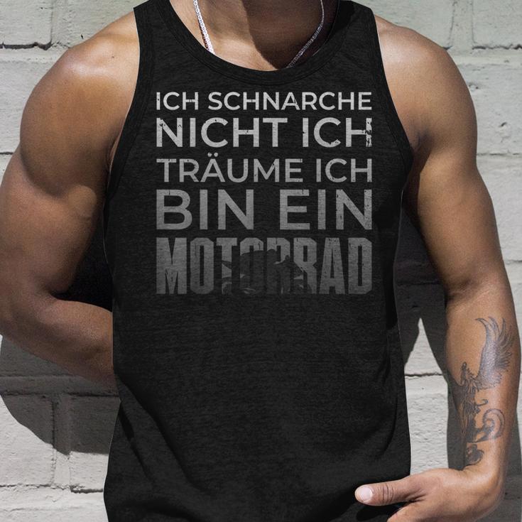 Biker Ich Träume Ich Bin Ein Motorrad Tank Top Geschenke für Ihn