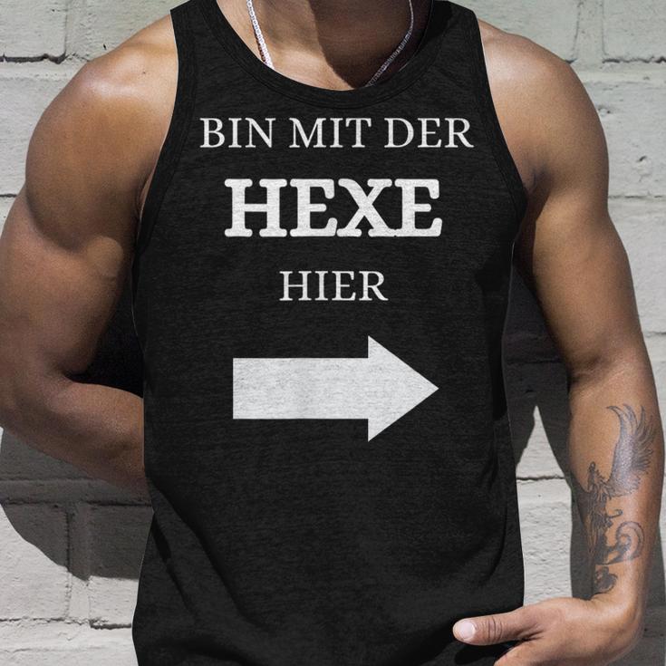 Bin Mit Der Hexe Hier Wizard Tank Top Geschenke für Ihn