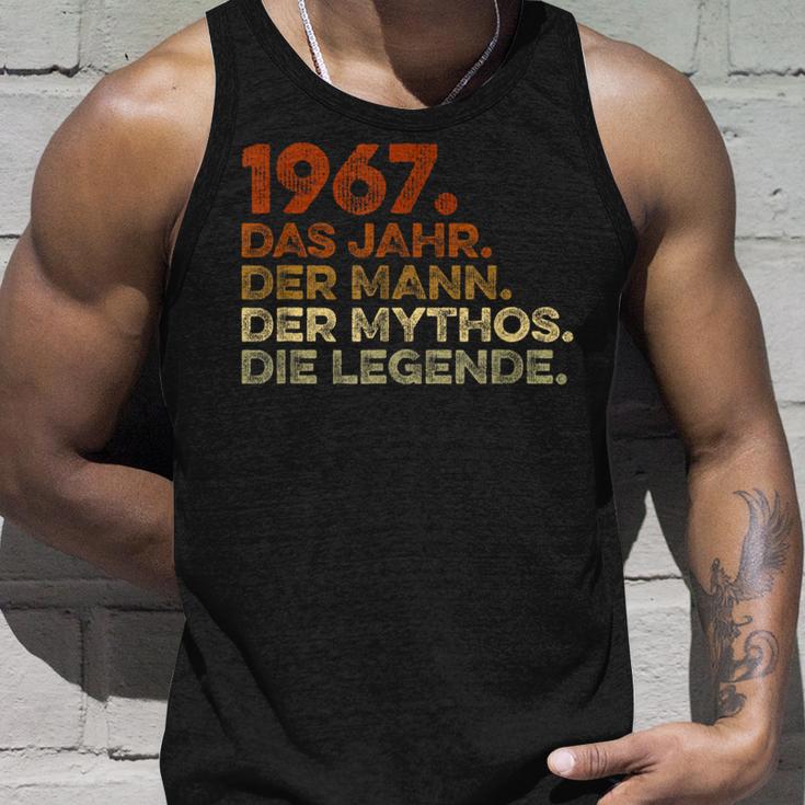 Birthday intage 1967 Man Myth Legend Tank Top Geschenke für Ihn