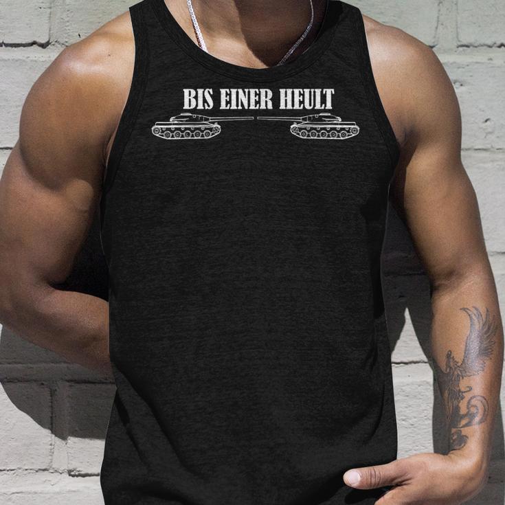 Bis Einer Heult Panzer Tank Top Geschenke für Ihn