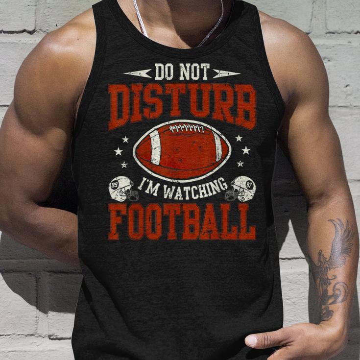 Bitte Nicht Stören Ich Schaue Football Tank Top Geschenke für Ihn