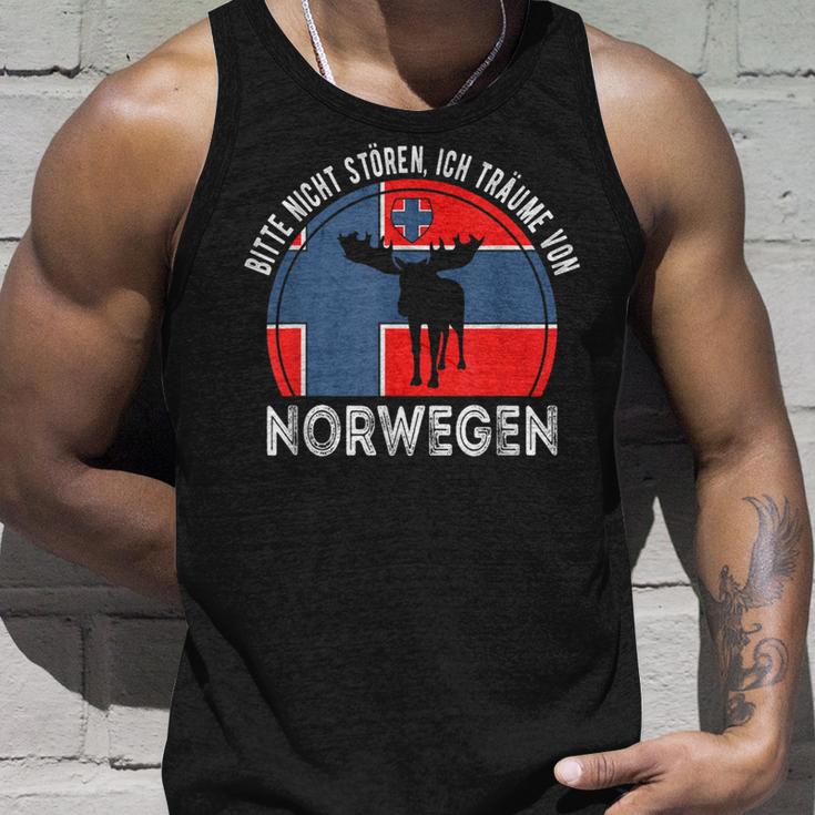 Bitte Nicht Stören Ich Träumeon Norwegian Tank Top Geschenke für Ihn