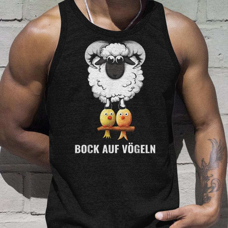 Bock Aufogelgeln Berideutig Sheep Bird Sheep Tank Top Geschenke für Ihn