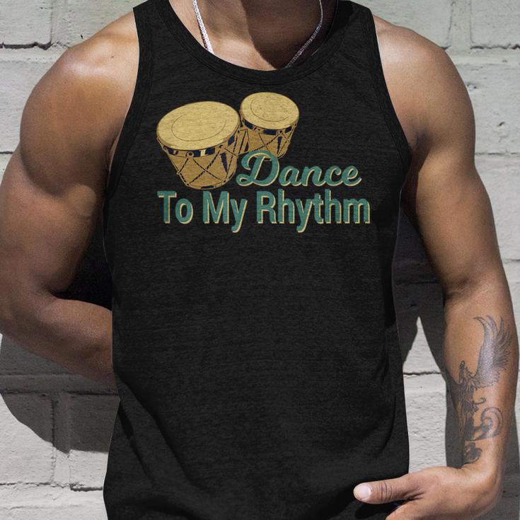 Bongos Percussion Dance Motif For Dancers Tank Top Geschenke für Ihn