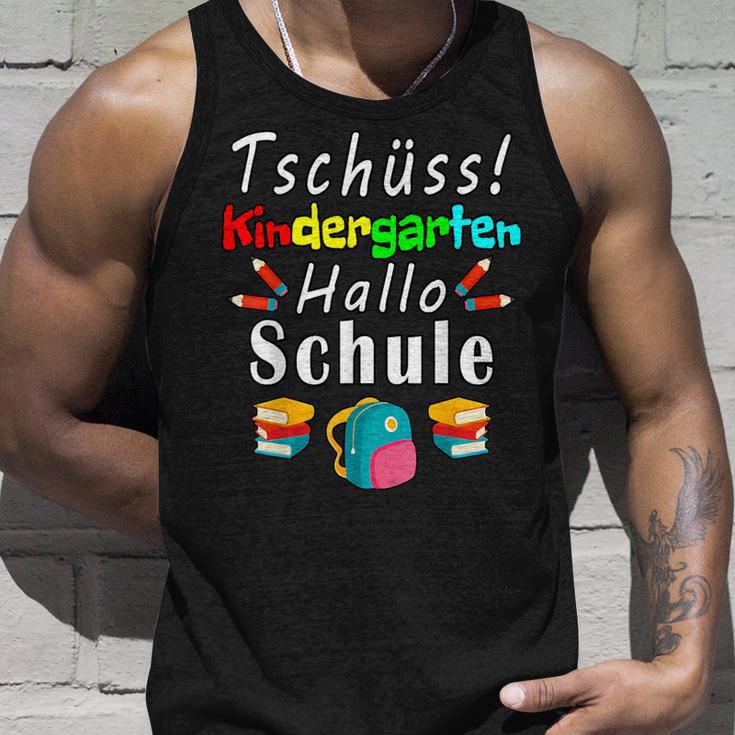 Bschüss Kindergarten Hello Schule Kita Tank Top Geschenke für Ihn