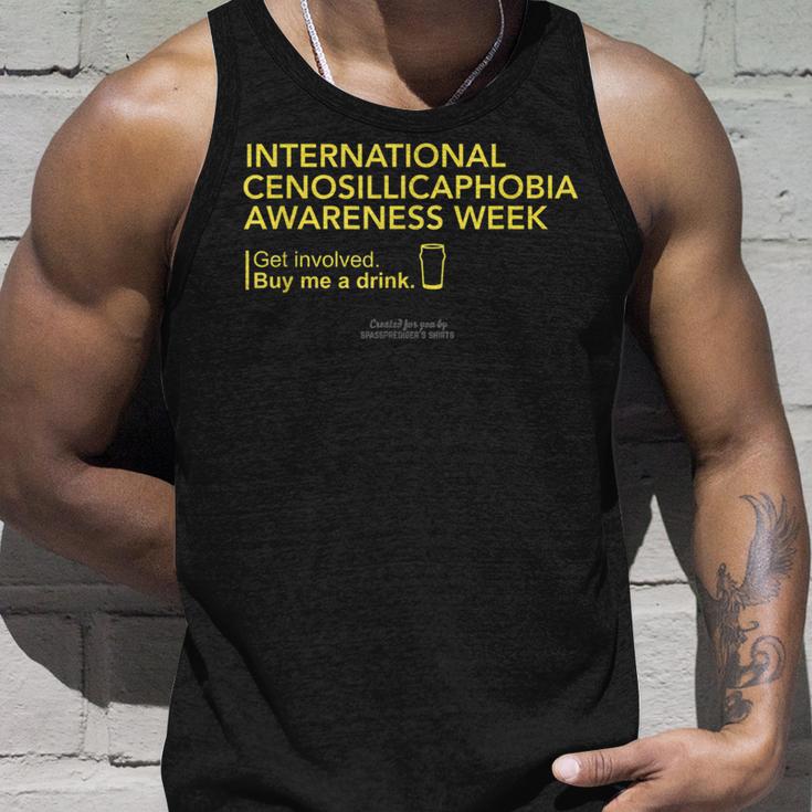 Cenosillicaphobie Tank Top Geschenke für Ihn