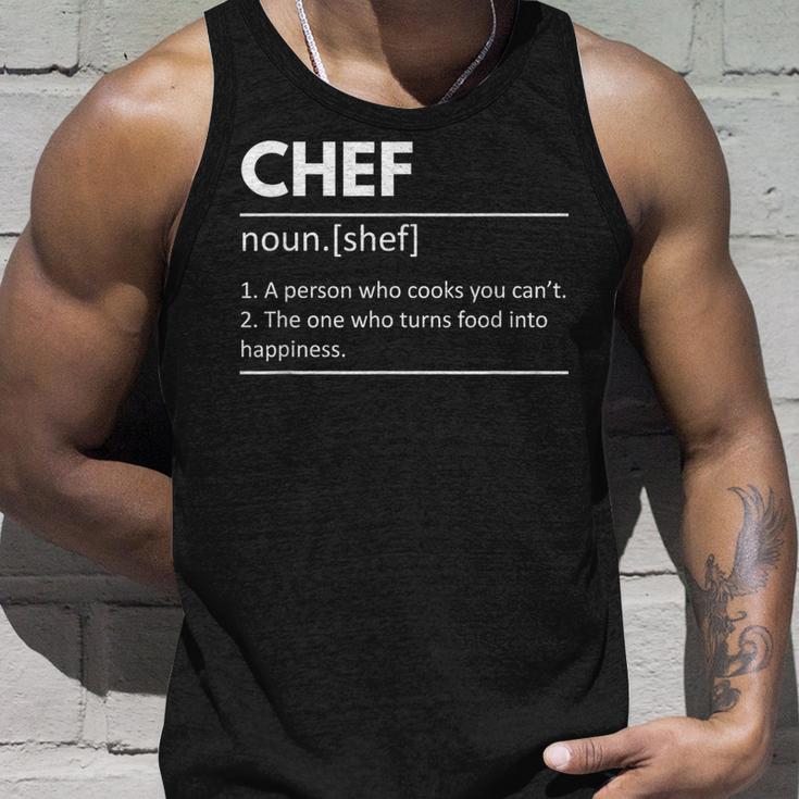 Chef Chef Definition Regalo De Chef Chef Chef Camiseta sin mangas Regalos para él