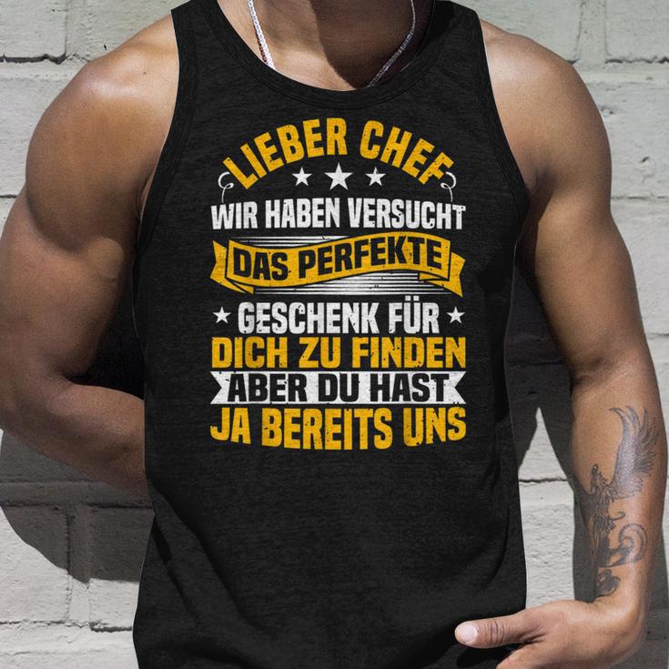 Chef Wir Habenersucht Das Perfekte Geschenk Zu Finden Tank Top Geschenke für Ihn