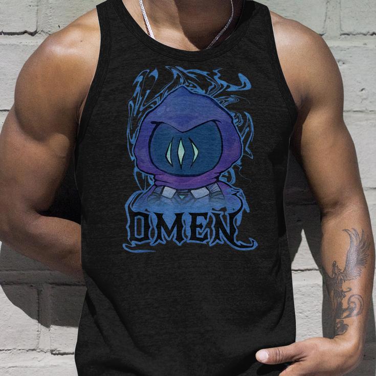 Chibi Omen Agentalorants Gaming Cute Tank Top Geschenke für Ihn