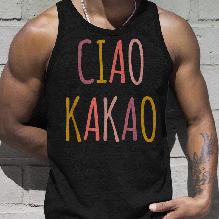 Ciao Kakao Tschau Tschüss Farewell Tank Top Geschenke für Ihn