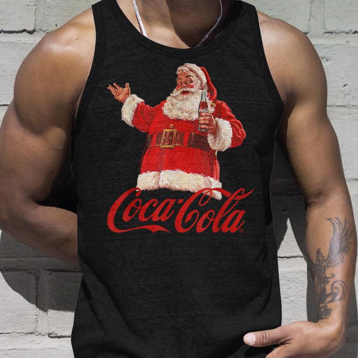 Coca Cola Santa Claus Bottle Tank Top Geschenke für Ihn