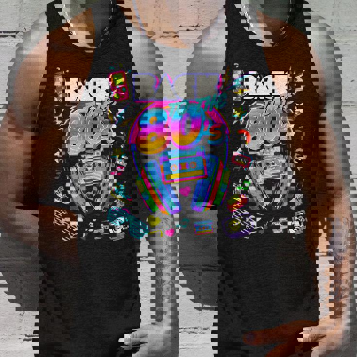 Cool 80'S Music Party Retro Back To 80'S Graphic Canotta Regalos para él