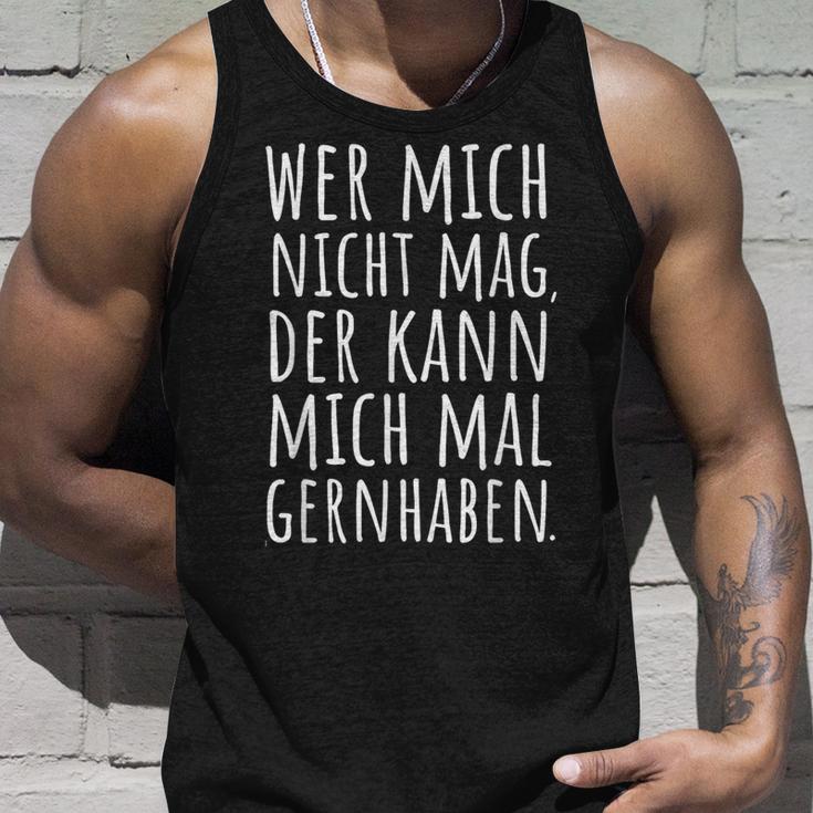 Cool Sayings Wer Mich Nicht Mag Witz Ironisch Tank Top Geschenke für Ihn