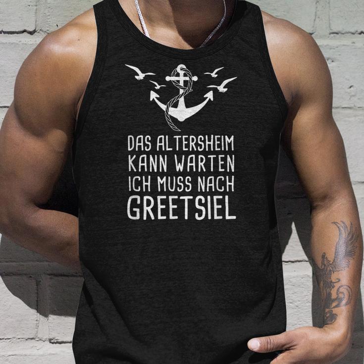 Das Altersheim Kann Warten Ich Muss Nach Greetsiel Nordsee Tank Top Geschenke für Ihn