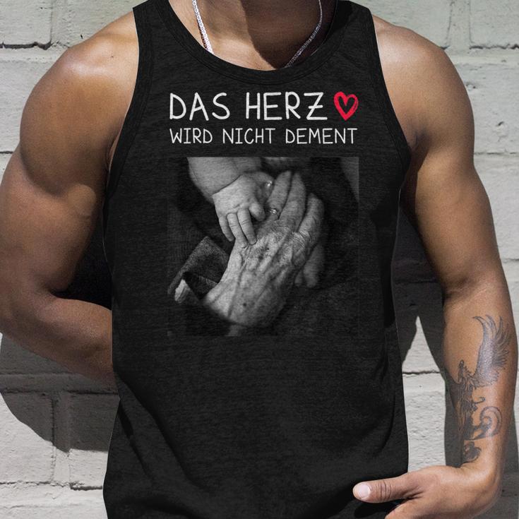 Das Herz Wird Nicht Dement S Tank Top Geschenke für Ihn