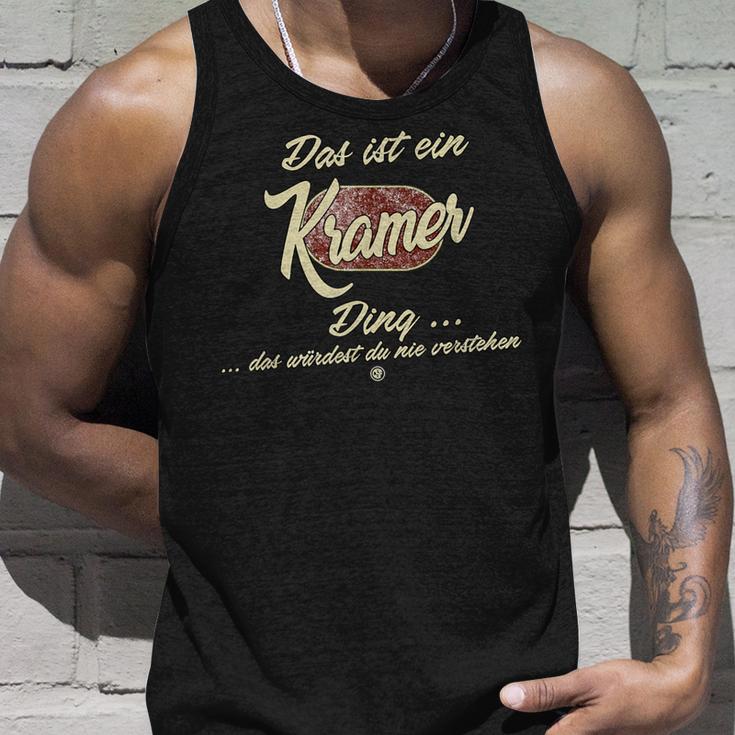 'Das Ist Ein Kramer Ding' Family Tank Top Geschenke für Ihn