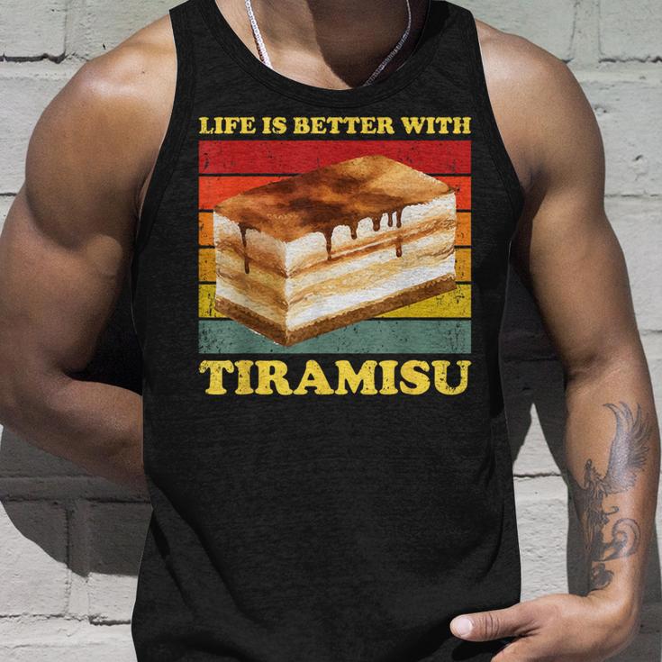 Das Leben Ist Besser Mit Tiramisu Tiramisu Tank Top Geschenke für Ihn