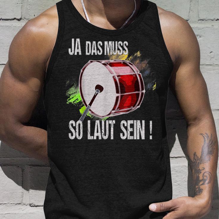 Das Muss So Laut Sein-Drummer Percussion Tank Top Geschenke für Ihn