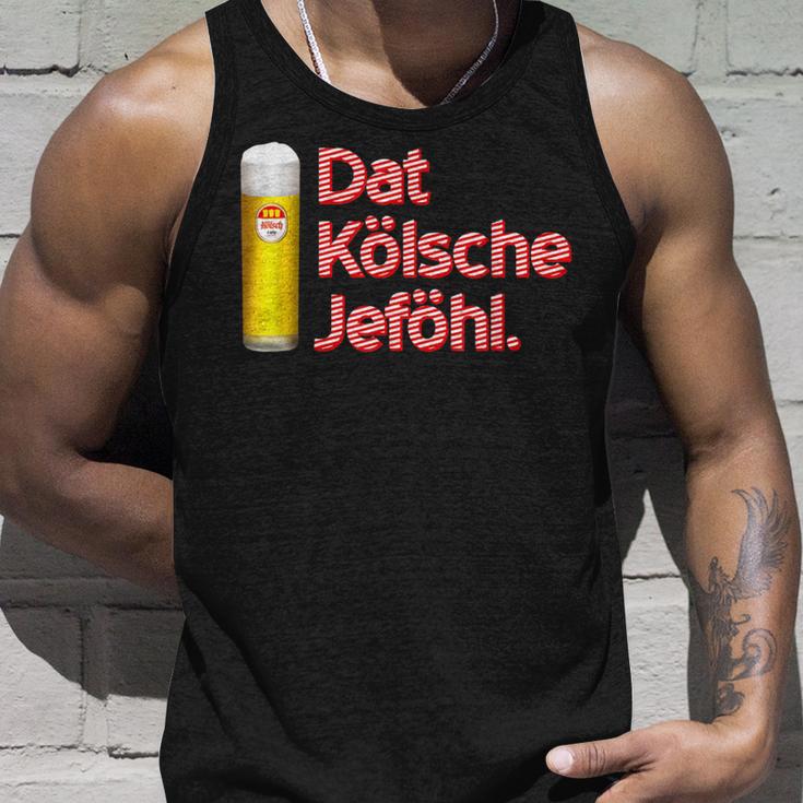 With Dat Kölsche Jeföhl Kölsch Lifestyle Tank Top Geschenke für Ihn