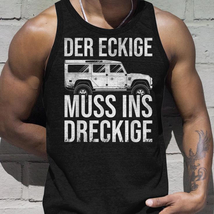 Defender D110 Geländewagen Offroad 4X4 Gelände Matsch Natur Tank Top Geschenke für Ihn