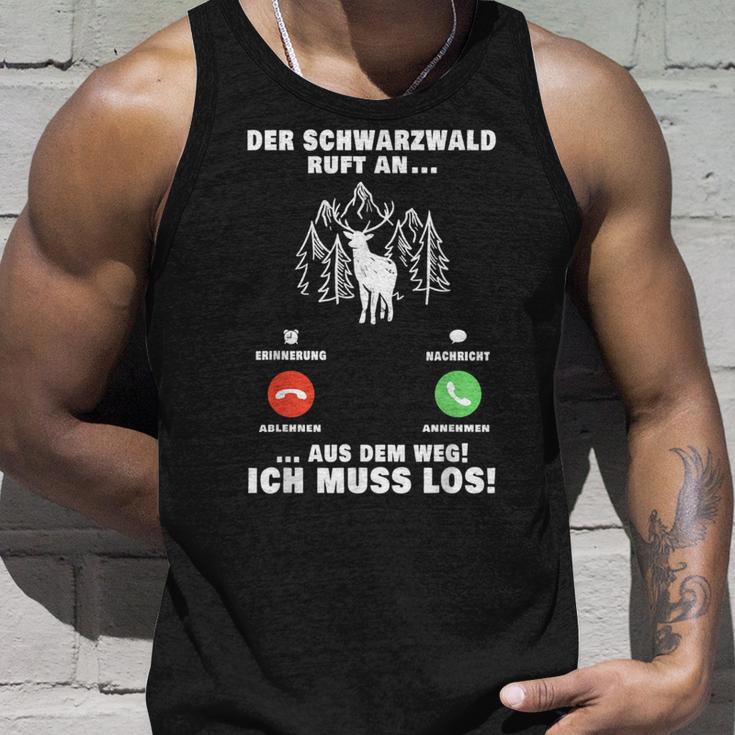 Der Schwarzwald Ruft An Schwarzwalder Call Bollenhut Tank Top Geschenke für Ihn