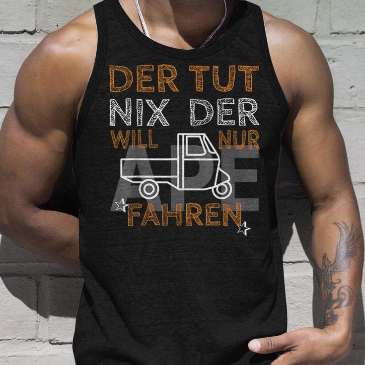 Der Tut Nix Will Nur Ape 50 Fahren I Ape Tm Saying Ape Tank Top Geschenke für Ihn