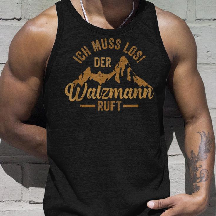 Der Watzmann Ruft Berchtesgaden Gipfel Hiking Tank Top Geschenke für Ihn