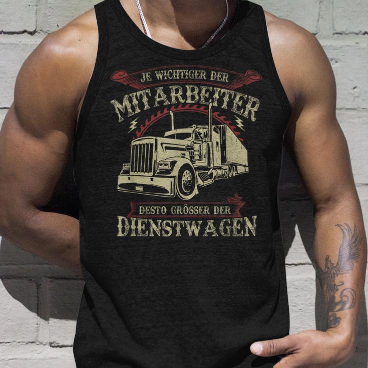 Die Wichtiger Der Mitarbeiter Die Große Der Dienwagen Tank Top Geschenke für Ihn