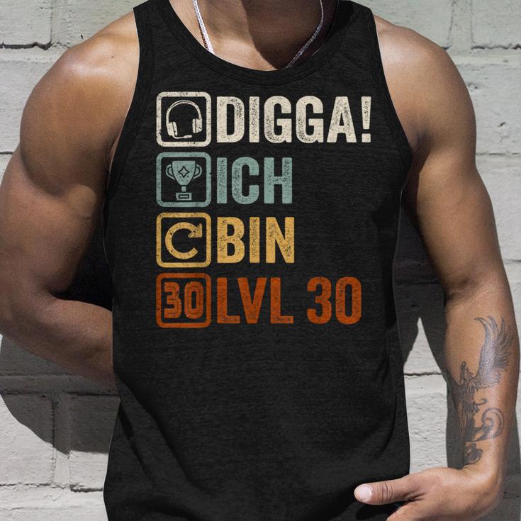 Digga Ich Bin 30 Jahre 30 Jahre 30Th Birthday Gamer Tank Top Geschenke für Ihn