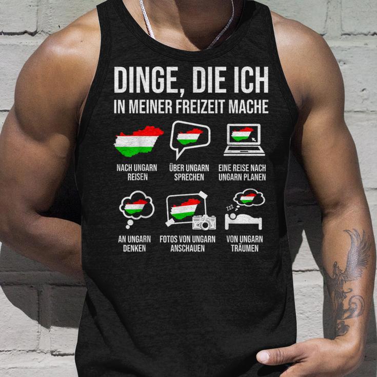 Dinge In Meiner Freizeit Heimat Hungary Tank Top Geschenke für Ihn