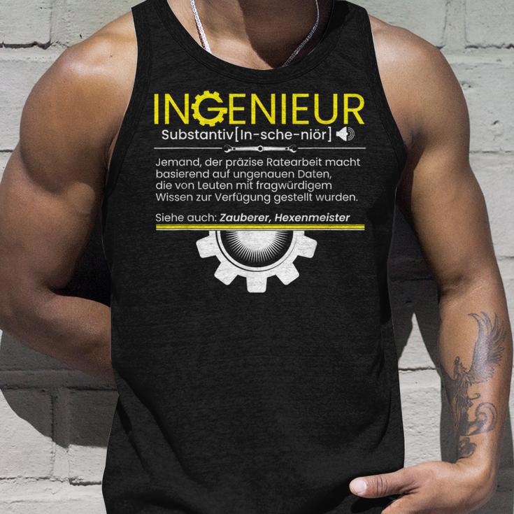 Dipl Ing Engineer Ingenieur Definition Tank Top Geschenke für Ihn