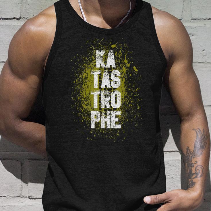 Disaster Fan Slogan Tank Top Geschenke für Ihn