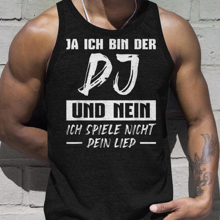 Discjockey Ich Spiel Nicht Dein Song Dj Tank Top Geschenke für Ihn