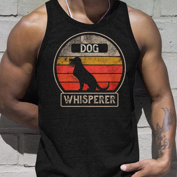 Dog Whisperer -Intage Retro Animal Tank Top Geschenke für Ihn