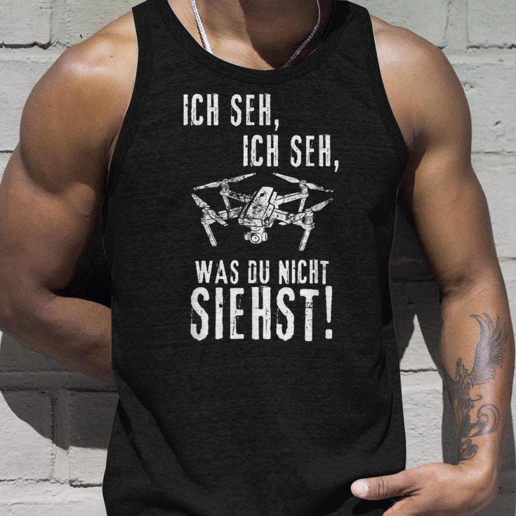 Drohnen Ich Seh Ich Seh Tank Top Geschenke für Ihn